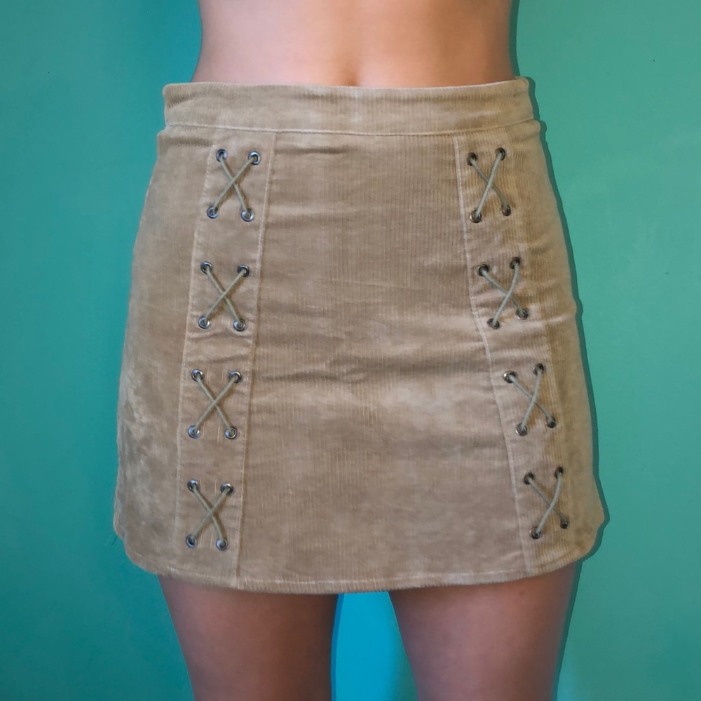 Corduroy skirt